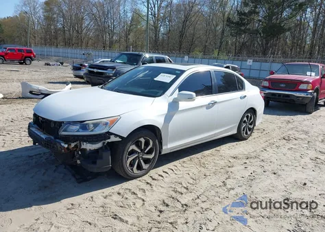 2016 Honda Accord Ex-L z USA, uszkodzony, nr VIN 1HGCR2F89GA124673